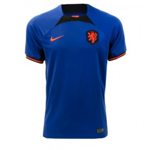 Maillot de foot Pays-Bas Extérieur Monde 2022 Manches Courte